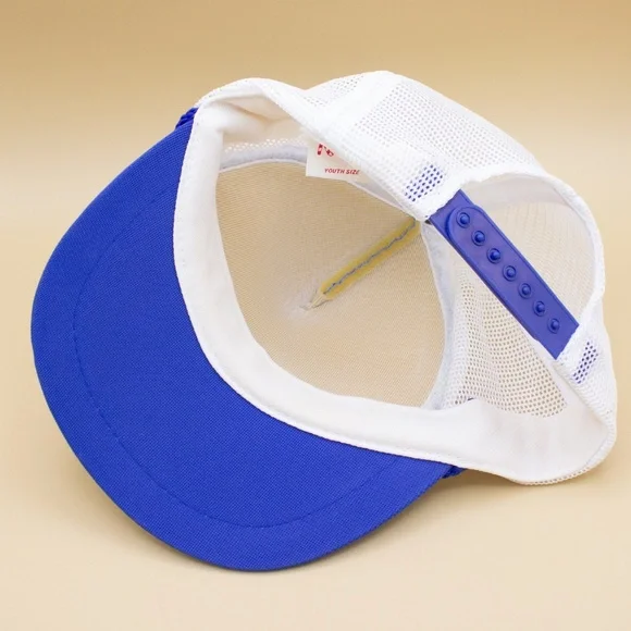 Vintage 80s NASA Kennedy Space Center Kandi Tops Foam front Mesh back Youth size - Picture 7 of 7